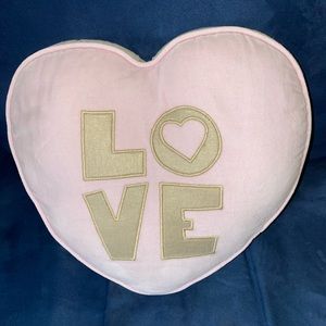 Pottery Barn Kids “Love” Throw Pillow